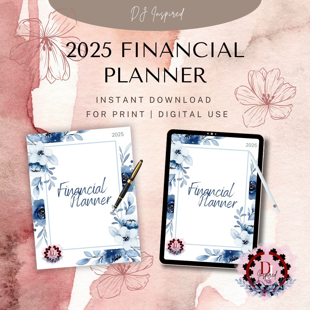 2025 Financial Planner Digital Download