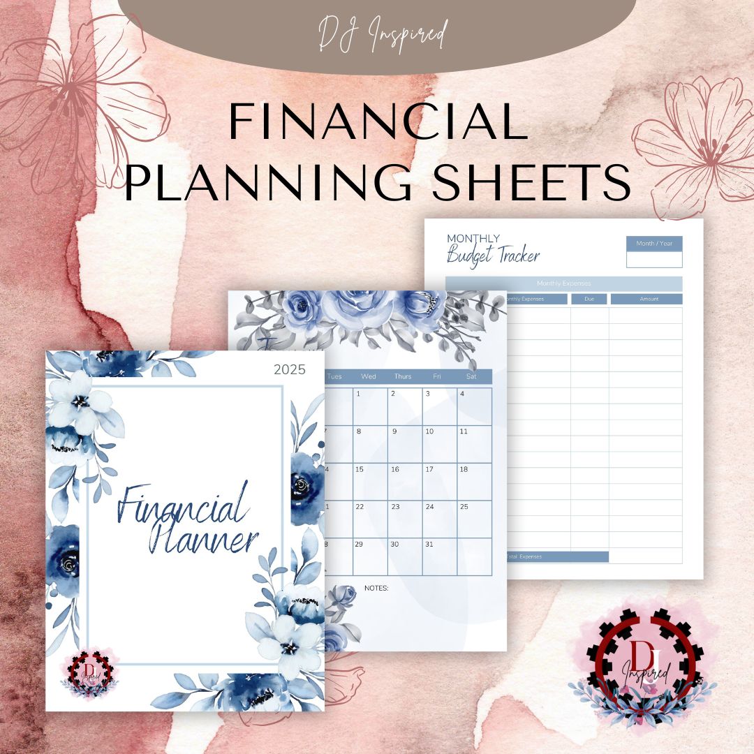 2025 Financial Planner Digital Download