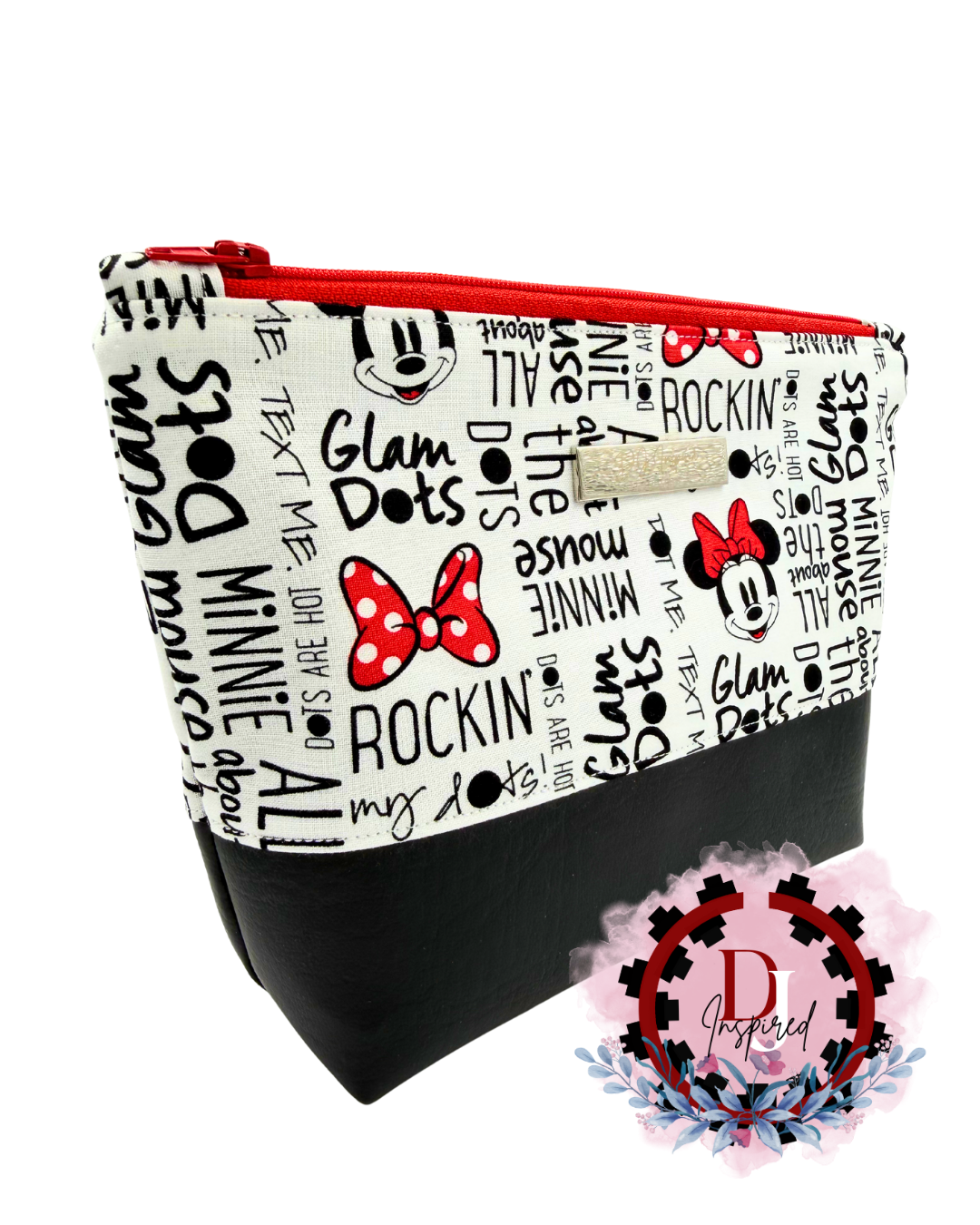 Cosmetic Bag | Minnie Mouse Print