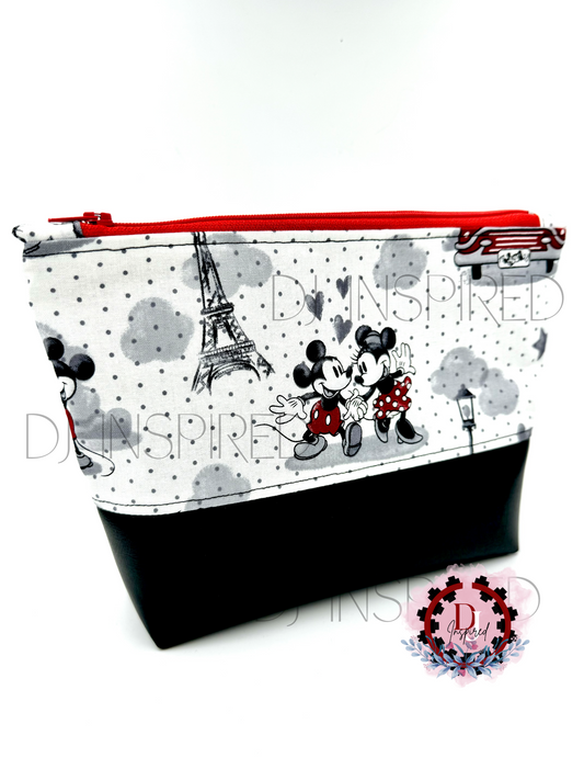 Cosmetic Bag | Mickey and Minnie Love Print