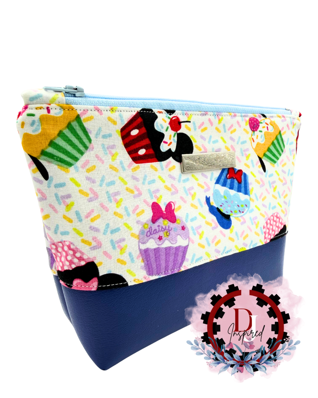Cosmetic Bag | Disney Cupcake Print