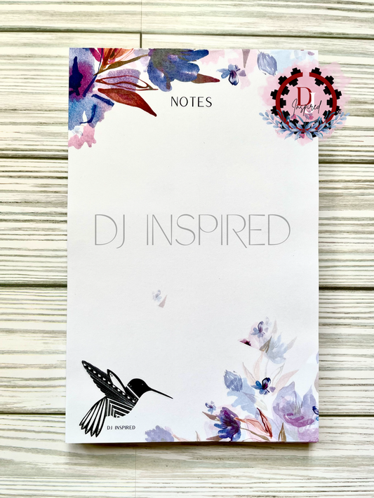 Hummingbird Notes Notepad